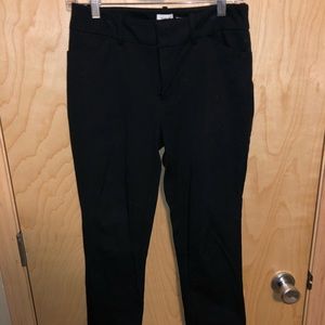 Black slacks
